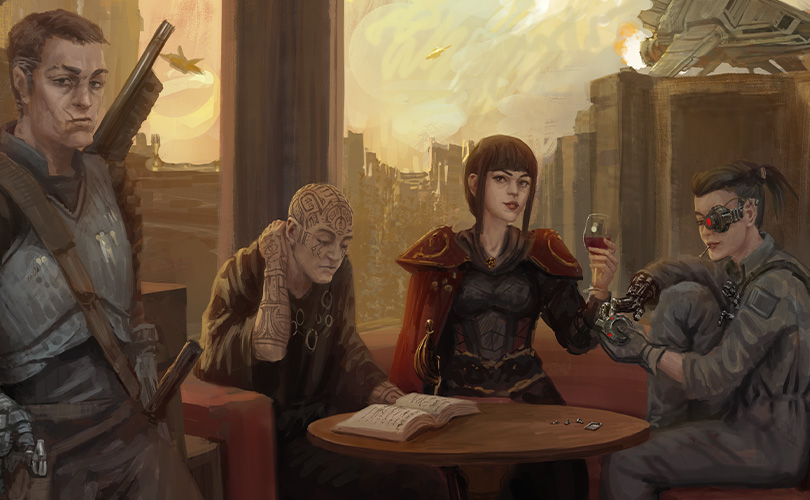 Nosolorol's tweet image. #FadingSuns es un #juegoderol de fantasía espacial, con naves estelares, pistolas, armaduras de energía, especies alienígenas y ciencia extraña. 

🎲nosolorol.com/es/fading-suns…