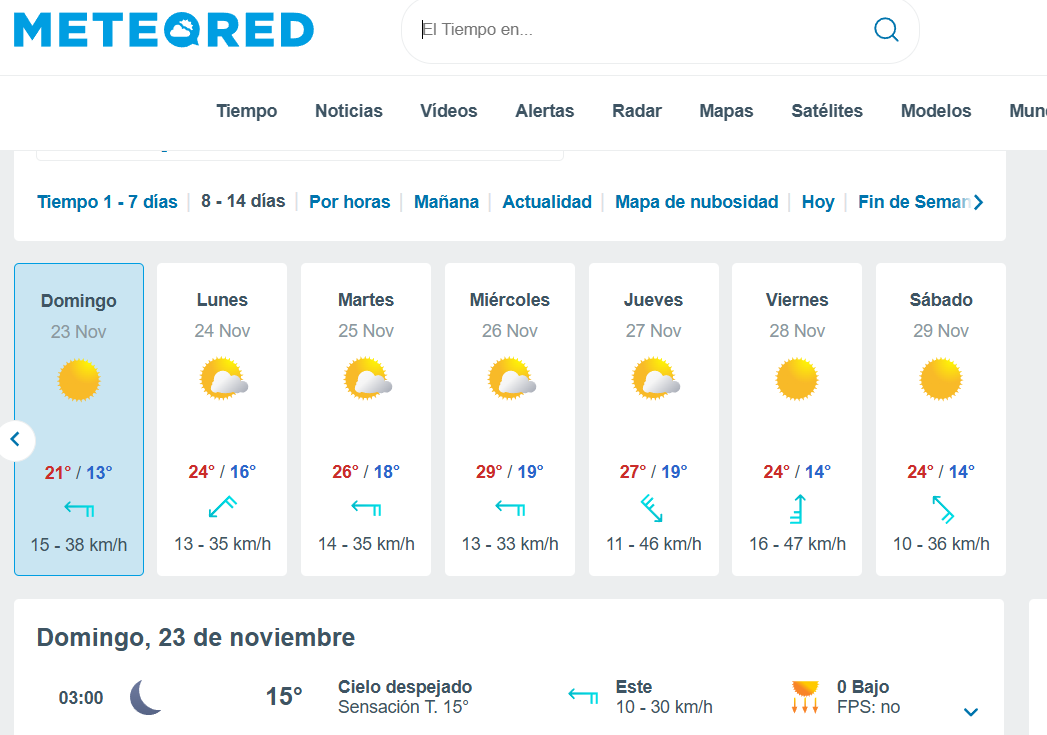 Weathernow1000's tweet image. #ADELANTO #AMBA Semana con predominio de estabilidad y Muy buen tiempo 🌤️ Salvo el Jueves que estaria inestable pero no se ve nada de importancia. Tema 🌡️ algunas Mñas bien Frescas y Tardes super Agradables para la epoca, Los #TeamVerano no estan saliendo favorecidos x ahora 😅