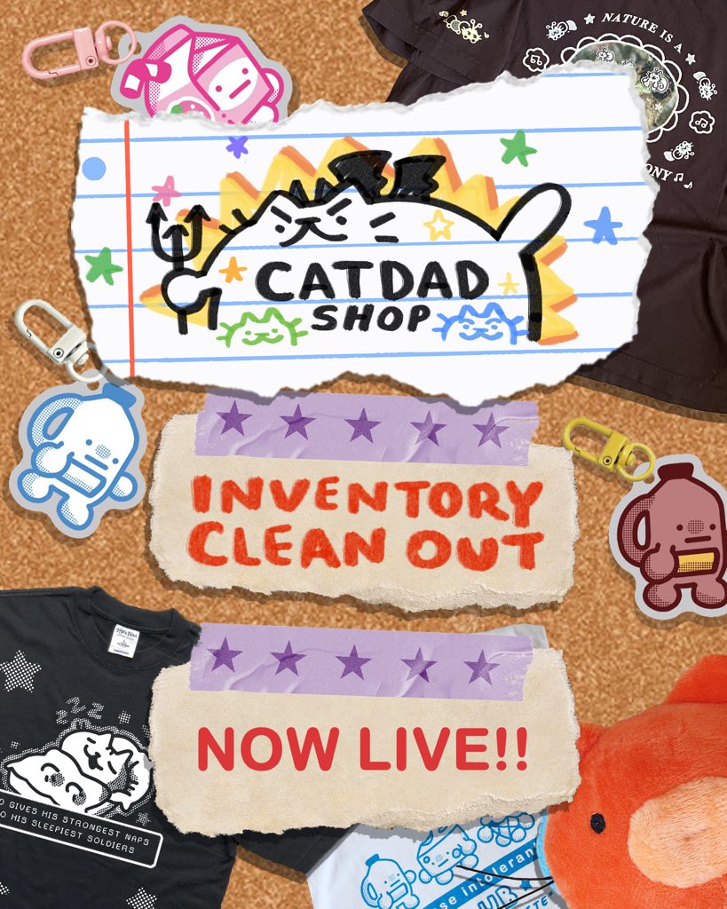 i’m doing a inventory clean out sale on my shop if ya wanna get anything for a discount