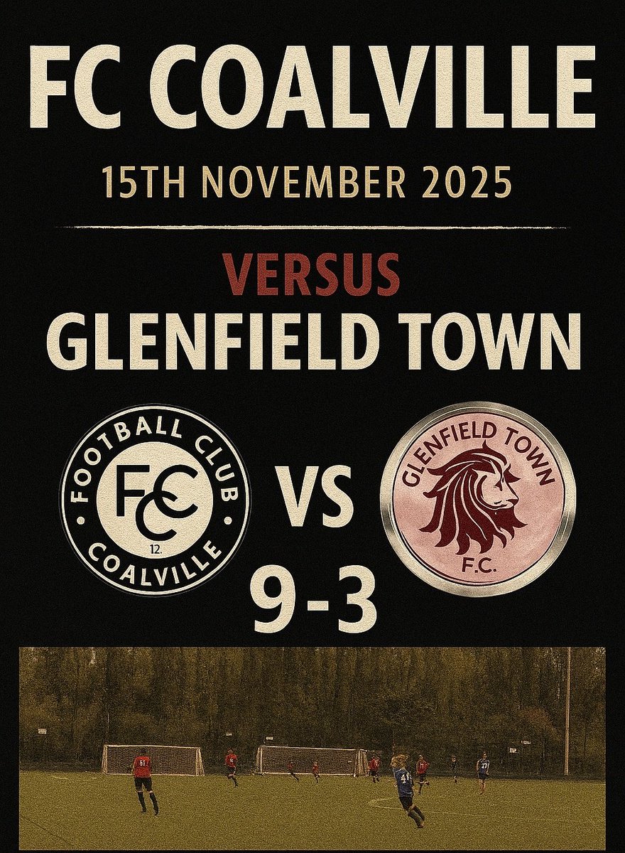 FINAL RESULT.

Statement win and performance from the lads, takes us top of the league. 

We still missed alot of chances, but at times playing some lovely football from back to front.

#Uptheblues #FCC #coalville