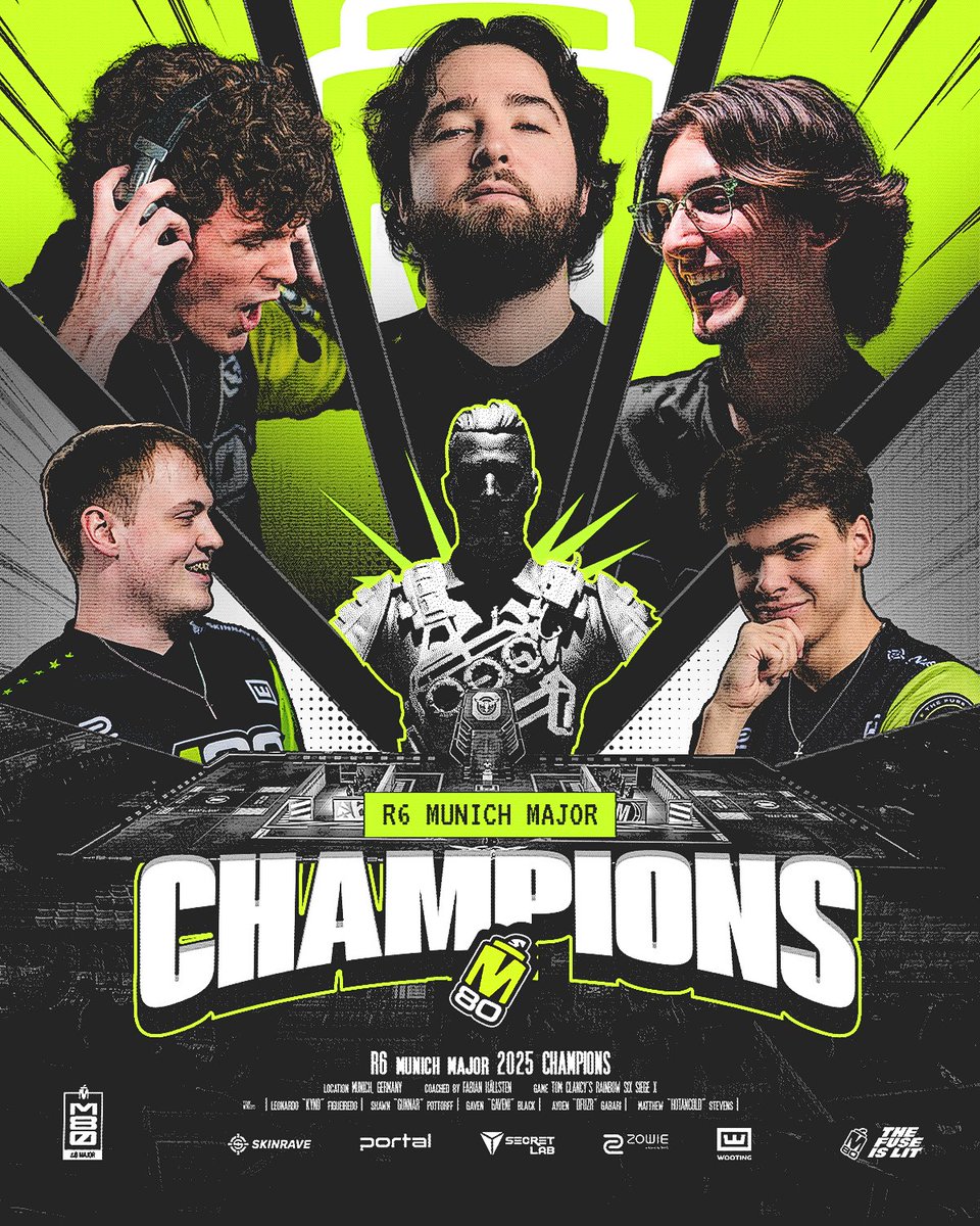M80gg's tweet image. YOU COULDNT MAKE A SCRIPT BETTER THAN THIS 

WE ARE YOUR MUNICH MAJOR CHAMPIONS 🏆