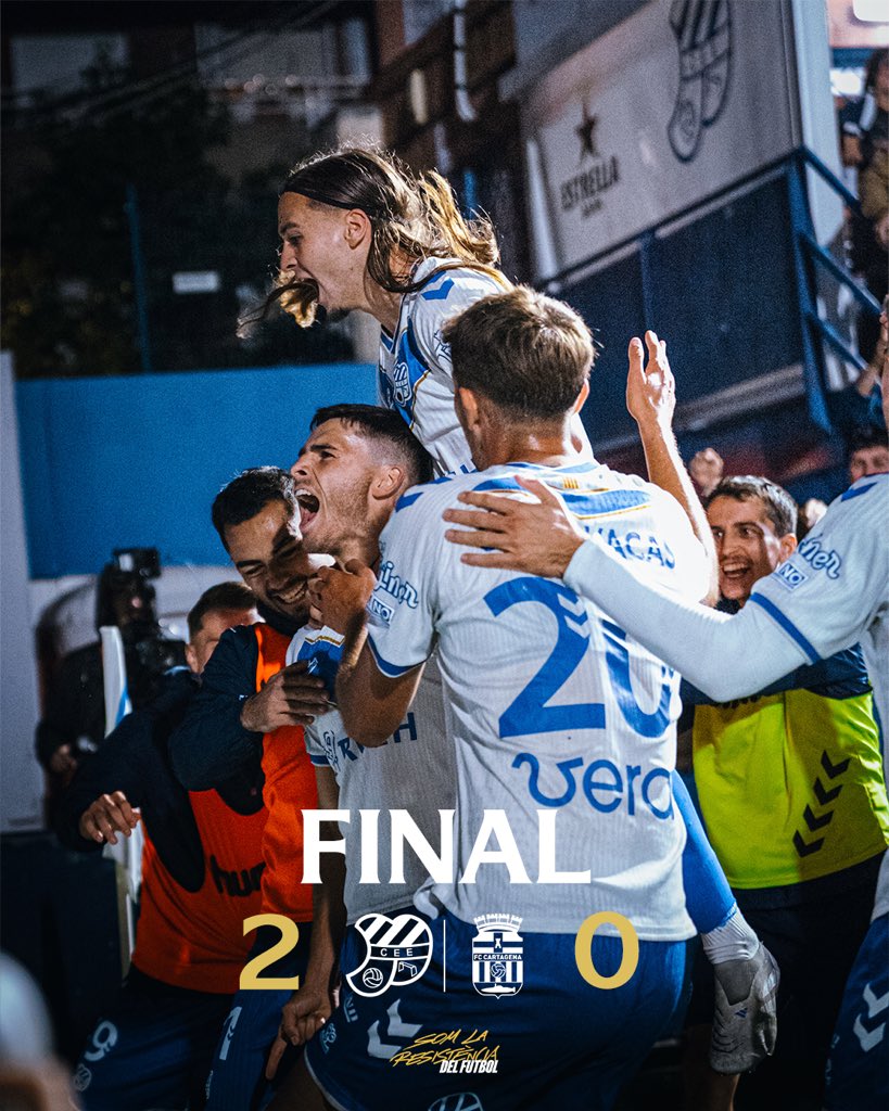 90’ | 🏁 𝐅𝐈𝐍𝐀𝐋

SOM UNA PINYAAA 🍍

⚽️ 🔵⚪️ Campeny i Meshak

Europa 2 - 0 Cartagena

#EuropaCartagena #1RFEF