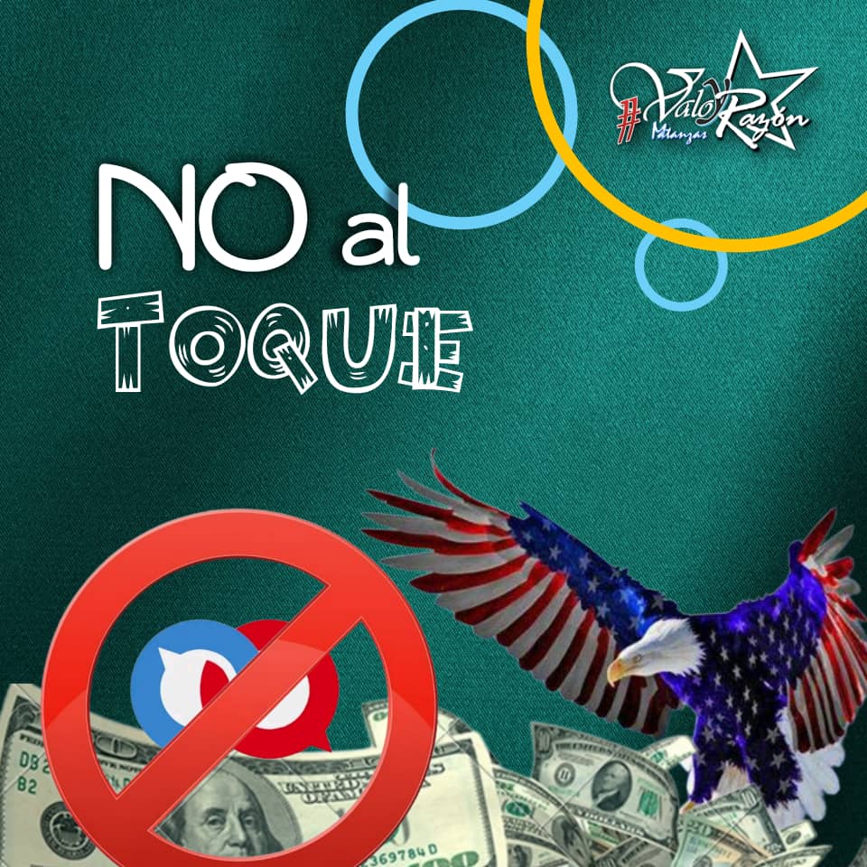 #NoAlToque 👉 No dejemos que la manipulación decida por nosotros. 
👌🇨🇺