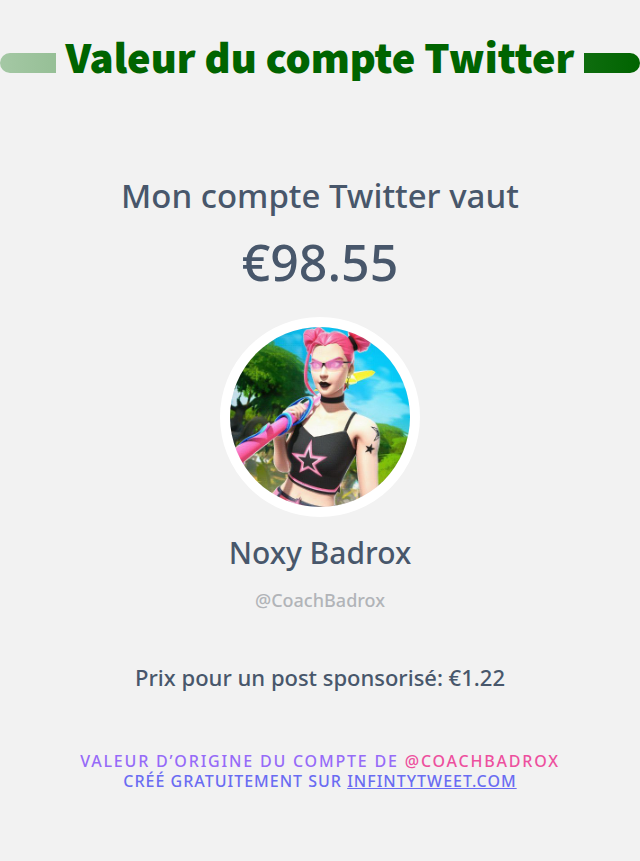 Mon twitter vaut: €98.55

➡️ infintytweet.me/account-worth?…