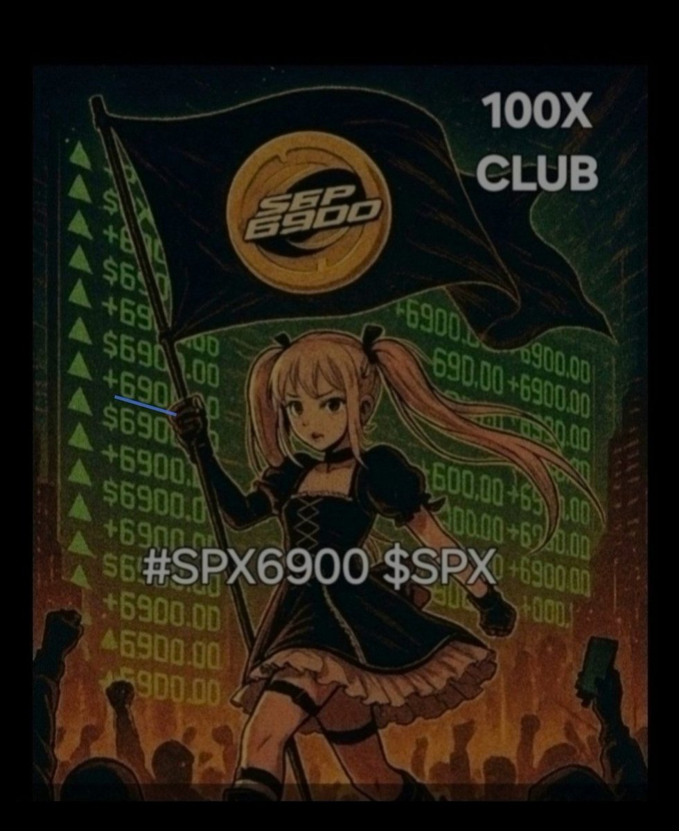 PlanD_Real's tweet image. #SPX6900 $SPX 🪙 
Target of $100 plus =207X
$25 can turn into $5,000
$500 can turn into $10K
$1,000 can turn into $200K
$5,000 can turn into $1M

Follow me
Follow  @MustStopMurad
Join the HODL community 

DYOR DCA HODL NFA 💎 🙌