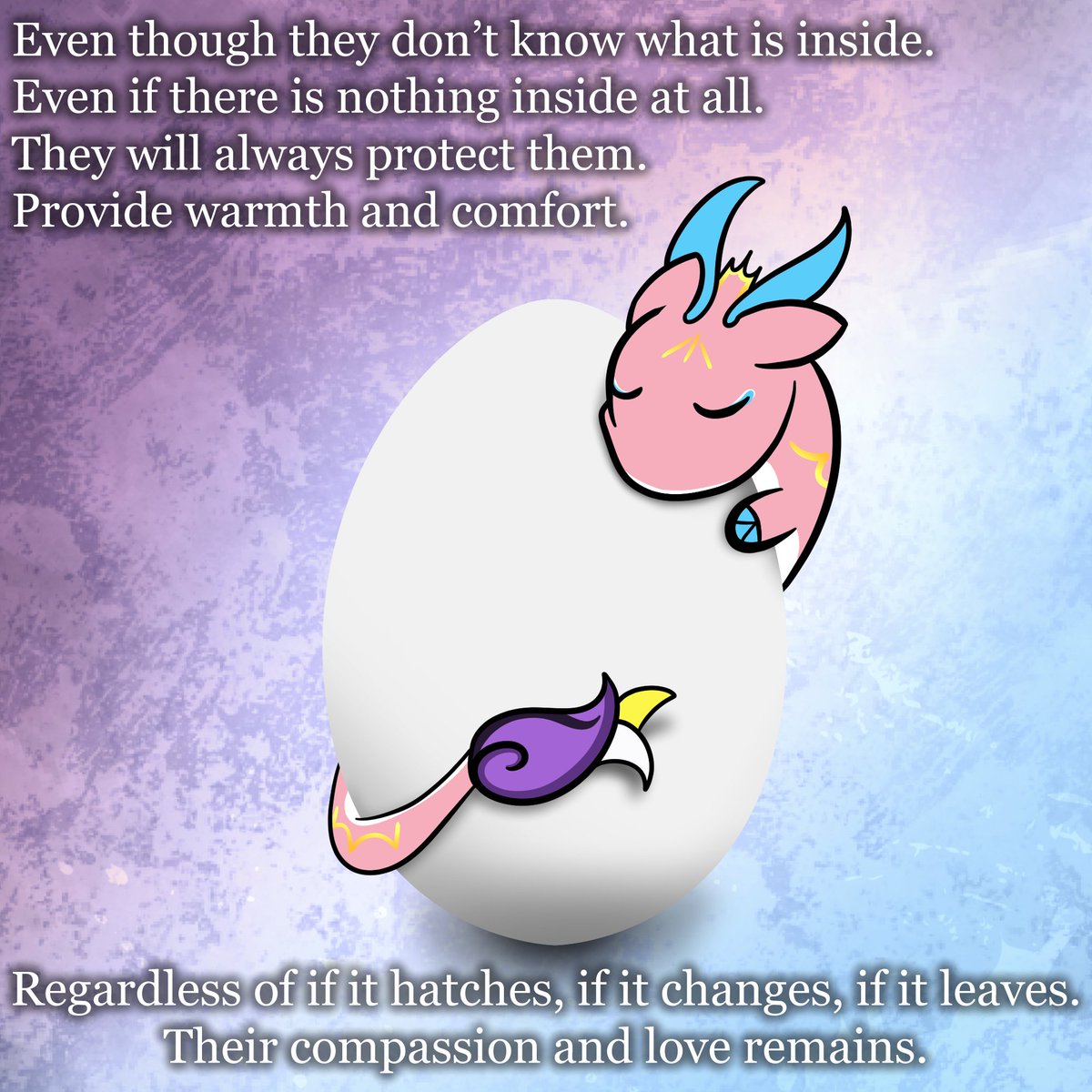ArchiveTerminal's tweet image. Dragons and Dwagons: The Egg
Many Dwagons who bond with others remain small instead of becoming Dragons. Wanting to stay by their side.

Over time though, their power grows. They may not be as physically strong as Dragons. But their energy is undeniable.