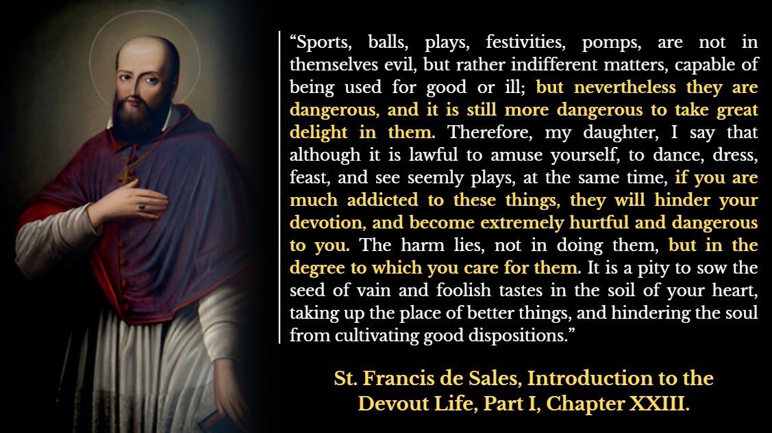 vcsora's tweet image. St. Francis De Sales was based