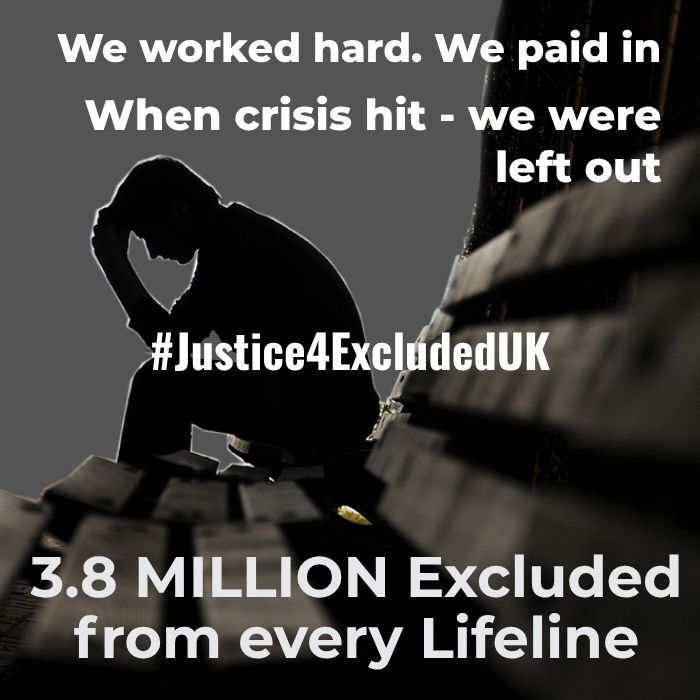 <a href="/AndyBurnhamGM/">Andy Burnham</a> 
The silence has gone on long enough.

Let’s make today’s #PMQs the day the #ExcludedUK are finally heard.
💷 We paid in.
 ❌We got nothing back.
 ⚖️We deserve justice.

RT to remind Parliament we haven’t gone away.
#JusticeForTheExcluded <a href="/ExcludedFighter/">ExcludedFighter</a>