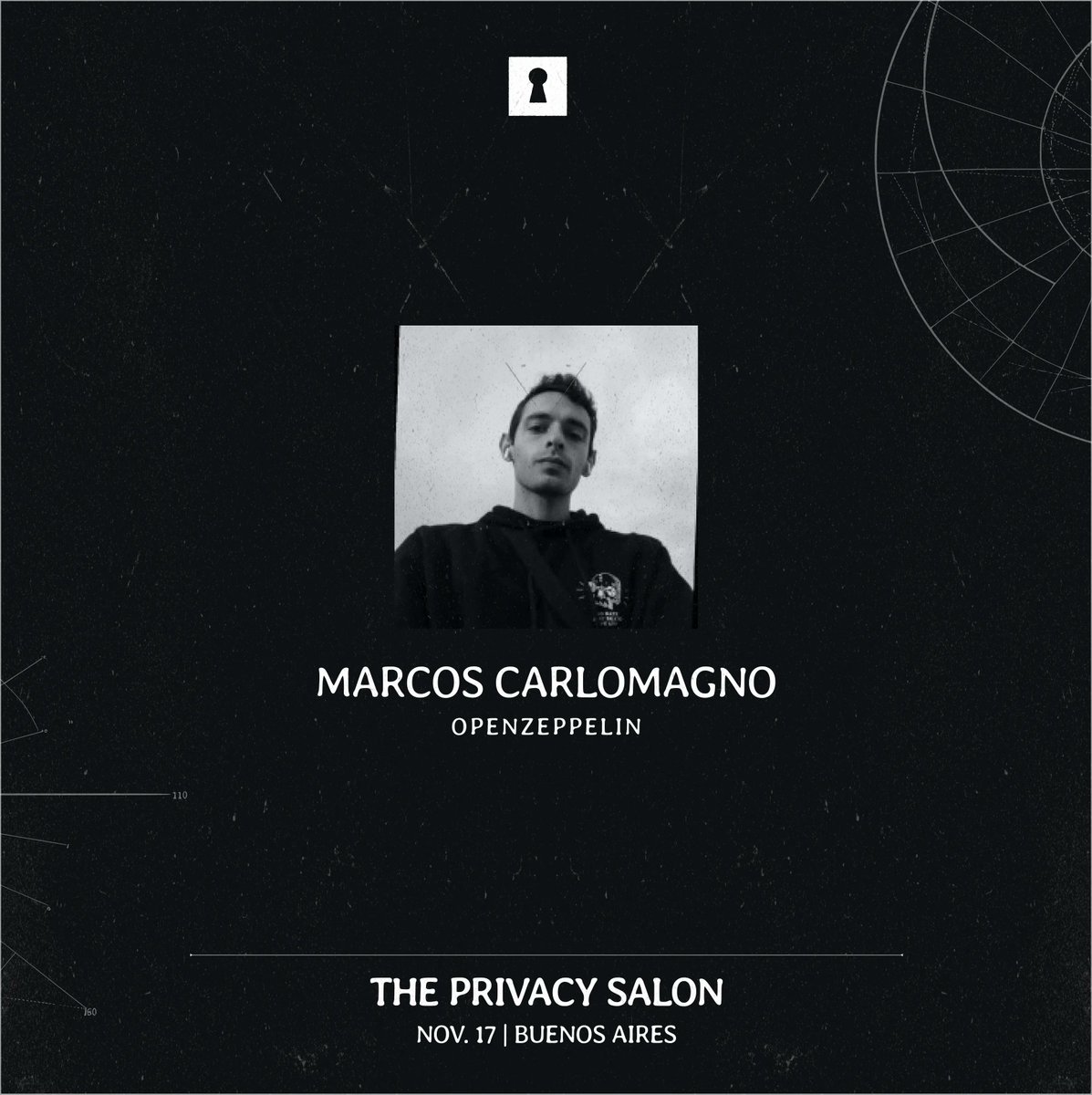 0xMiden's tweet image. 𝐓𝐡𝐞 𝐏𝐫𝐢𝐯𝐚𝐜𝐲 𝐒𝐚𝐥𝐨𝐧 speaker lineup✨

Marcos Carlomagno is lead software development engineer at @OpenZeppelin