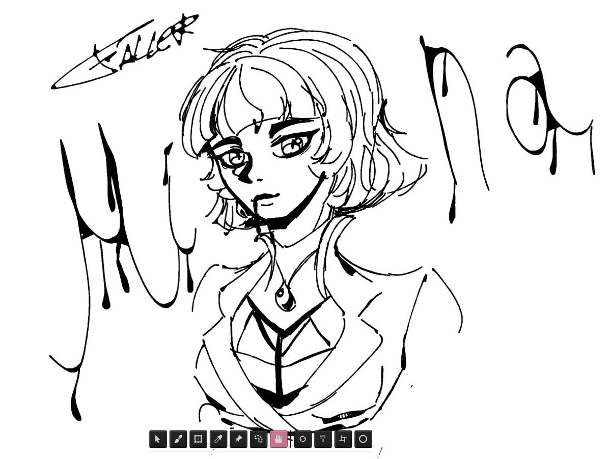 FallerMArt's tweet image. My love from deadlock #deadlockfanart #sketchart #mina