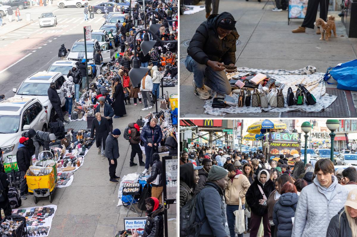 nypost's tweet image. Canal Street knock-off vendors back with vengeance just weeks after dramatic ICE raid: ‘They’re not afraid’ trib.al/TVKhqZr