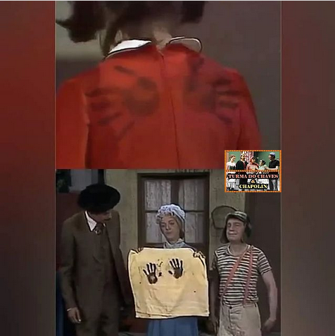 ChavesEChapolin's tweet photo. A marca do Chaves! 🤭😅
#chaves #maos #chiquinha #donaclotilde #donaflorinda #professorgirafales #humor #comedia https://t.co/NYzt1BZuHU