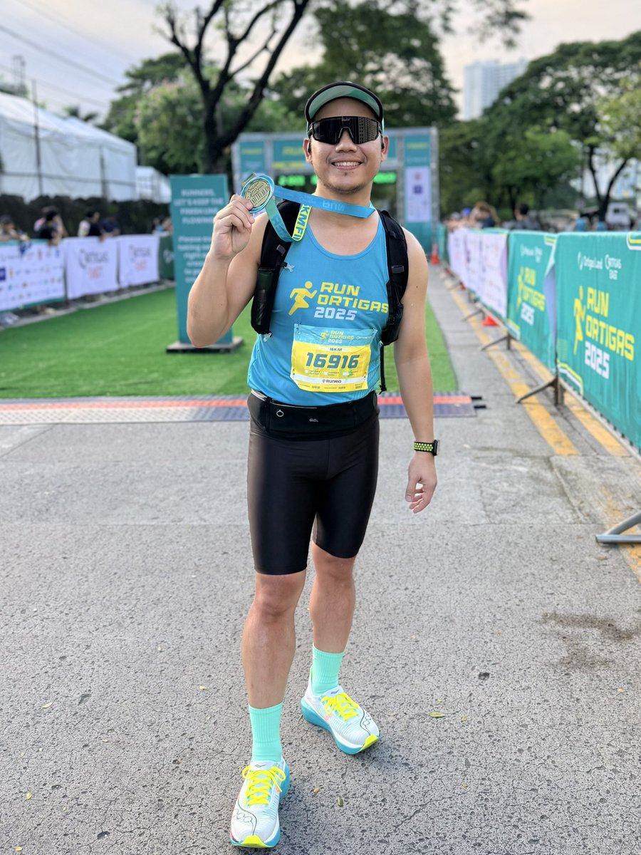 iammacoyRN's tweet photo. Conquered with courage, finished with gratitude. 
#RunOrtigas2025 https://t.co/di90A7ONlS