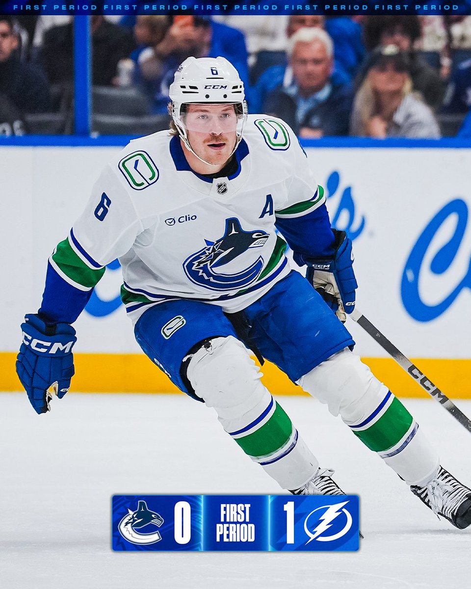 Canucks's tweet image. After twenty minutes.