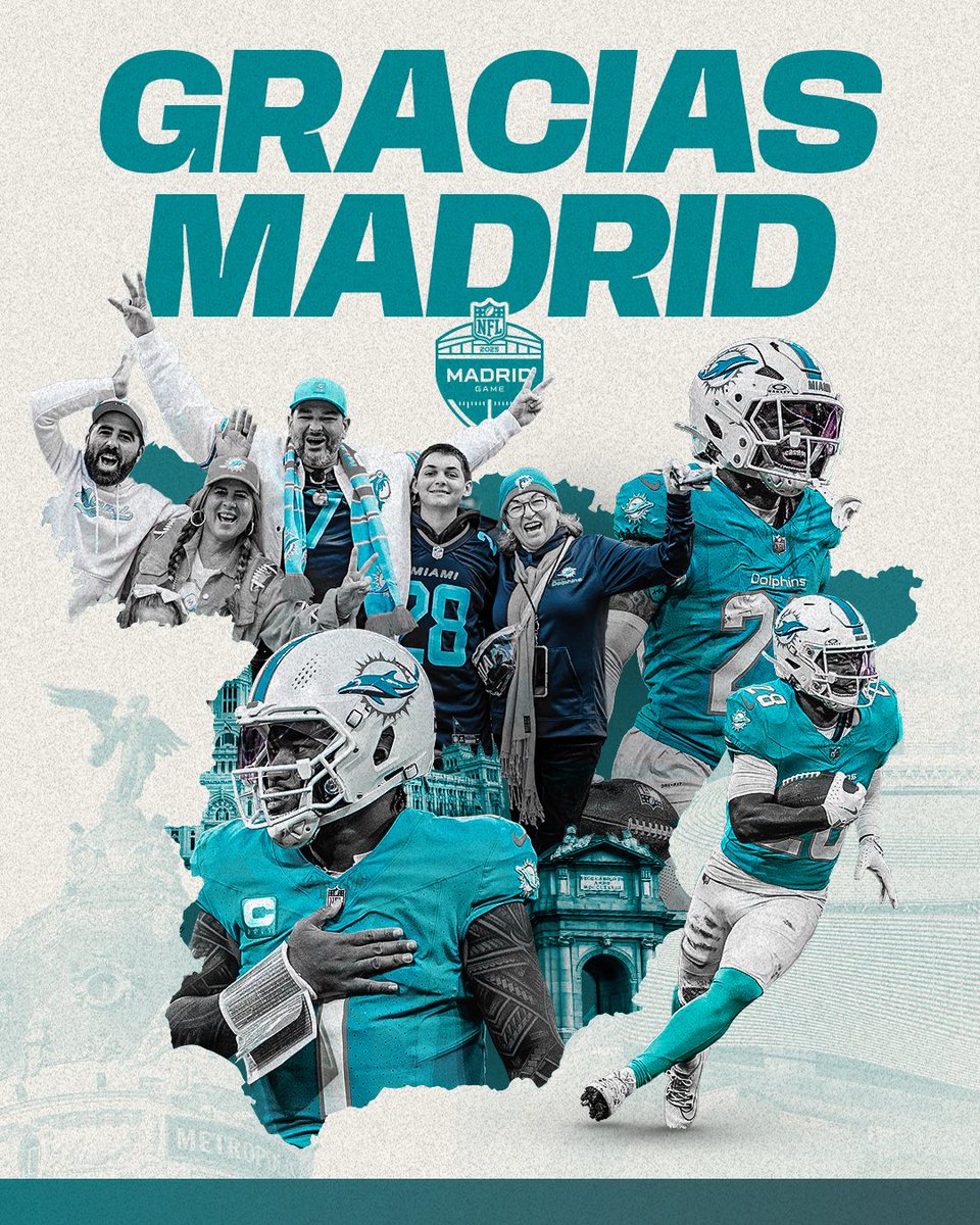 LosDolphins's tweet image. ¡Juntos hicimos historia! 🇪🇸🏈

Muchas gracias por el cariño y el increíble apoyo, Madrid 🩵🧡