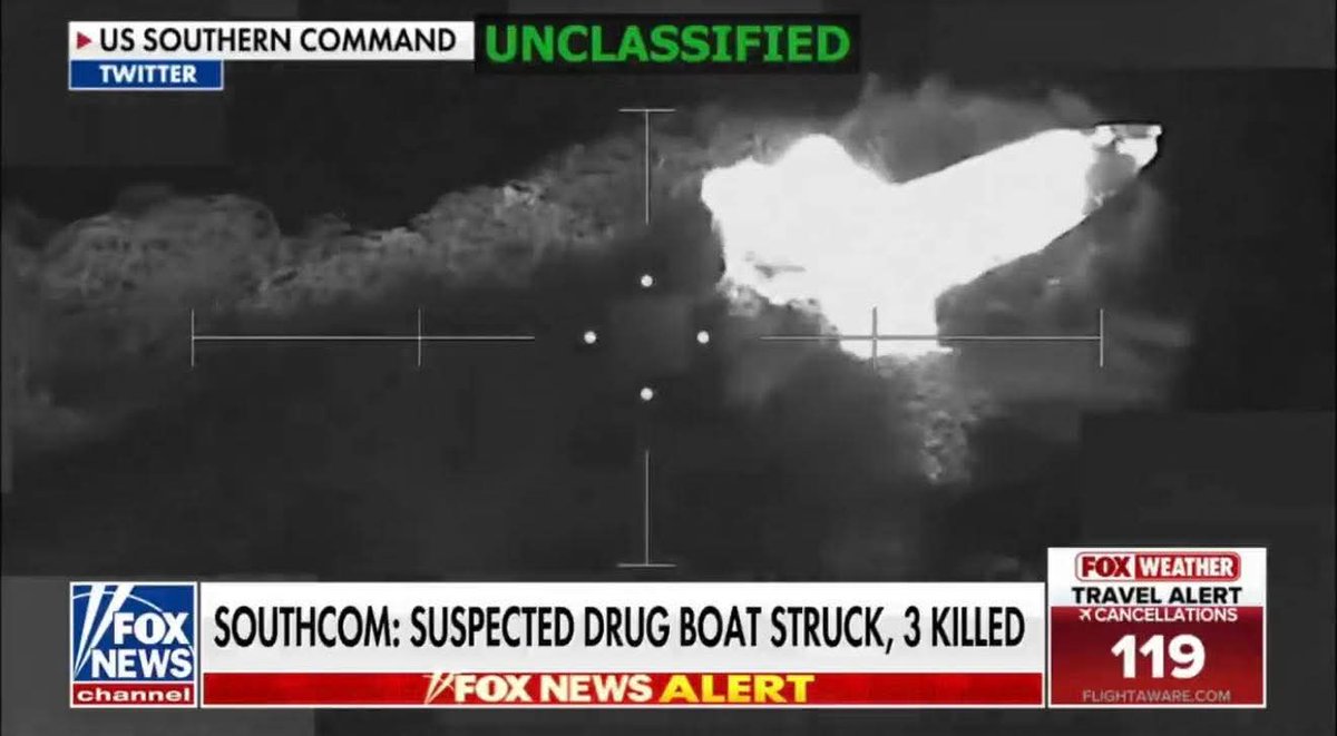 rudolfhenryk5's tweet image. 🚨 BREAKING: Sec. of War Pete Hegseth announces 21st strike on narco-terrorists targeting Americans

“There have now been at least 80 confirmed enemy casualties from these operations.”

The U.S. military is actively defending the American hemisphere! 🇺🇸🇺🇸
