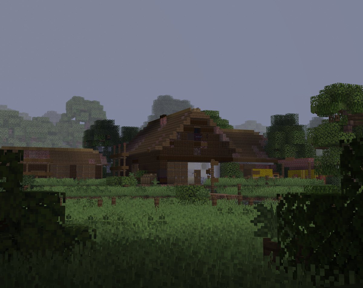 Abandoned Farm
built on <a href="/Pixelbiester/">Pixelbiester</a> 
#Minecraft #minecraft建築コミュ #art