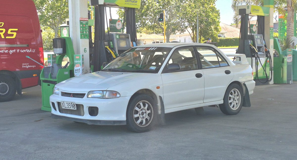 just saw a gas station 94 EVO II...