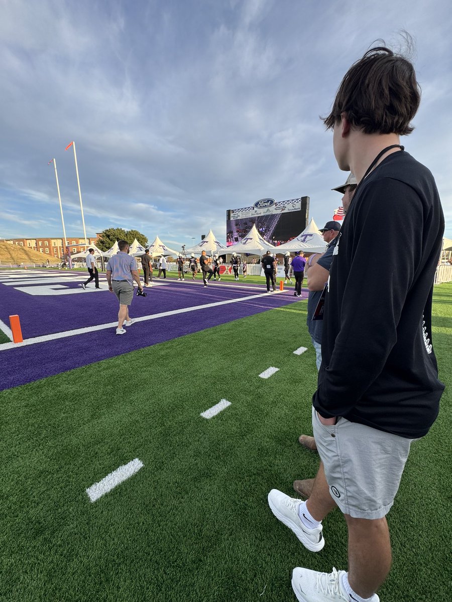 What an AWESOME Game Day visit <a href="/TarletonFB/">Tarleton State Football</a>. <a href="/CoachDJWagner/">Coach Dylan Wagner</a> showed me and my family a great time. I enjoyed the football athletic facility and campus tour. Can’t wait to come back and work hard at camp.

<a href="/makyle_s/">Kyle</a> 
<a href="/real_2xs/">Ricky Collins Jr.</a> 
<a href="/coach_case1/">Robby Case</a> 
<a href="/_EliteProspects/">🚨Elite Prospects🚨</a> 
<a href="/COACH_IKEWARREN/">COACH I.WARREN</a>