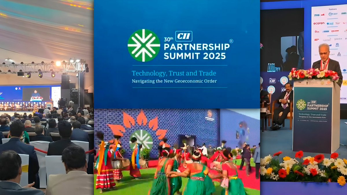 Skimberly_28's tweet image. 🇻🇪🤝🌍 Venezuela fortalece alianzas estratégicas en la 30ª Cumbre CII Partnership Summit 2025 en India, proyectando cooperación y desarrollo
 conjunto. 
#VenezuelaEnIndia #CII2025   #Venezuela #PRELEMI
venezuela-news.com/venezuela-fort…