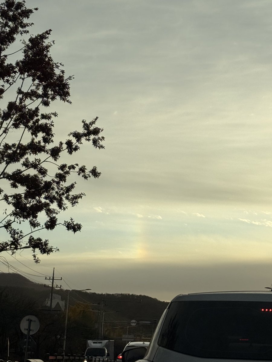 아침 출근길에 본 무지개..
거의 십만년만에 보는듯하네..
오늘하루도 화이팅 하자~~