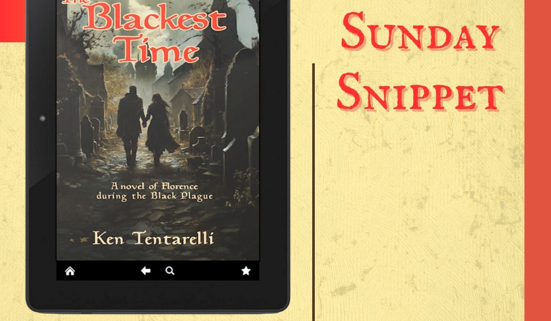 authorrochelle's tweet image. Historical fiction &amp;amp; history @cathiedunn

Check out The Coffee Pot Book Club #SundaySnippet:

🥀The Blackest Time by Ken Tentarelli🥀

Discover a compelling, evocative tale of danger, friendship, and survival in plague-riddled medieval Italy!

buff.ly/T9zC25f