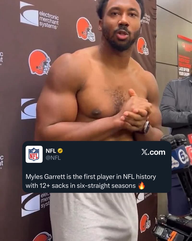 BussinWTB's tweet image. Myles Garrett is DIFFERENT