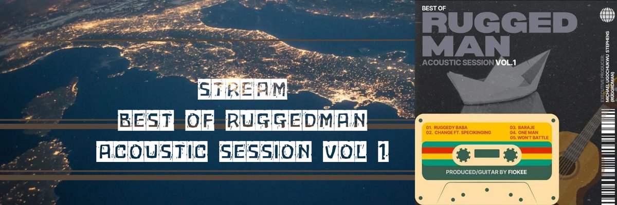 RuggedyBaba's tweet image. Too bad we wont be at the next world cup. Atleast we can stream this ep
onerpm.link/RuggedmanAcous…

#stream #goodmusic #bestofruggedmanacousticsessionvol1