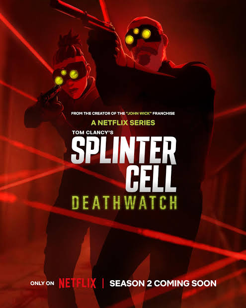 Geekbr0s's tweet image. #Netflix renewed #SplinterCellDeathwatch for a 2nd season just one day after its premiere. No release date has been given

#GeekBr0s #Podcast #SeriesNews #Series #Shows #Streaming #Tradecraft #SunCreatureStudio #FOSTStudio #UbisoftFilmAndTelevision #NetflixAnimation #SplinterCell