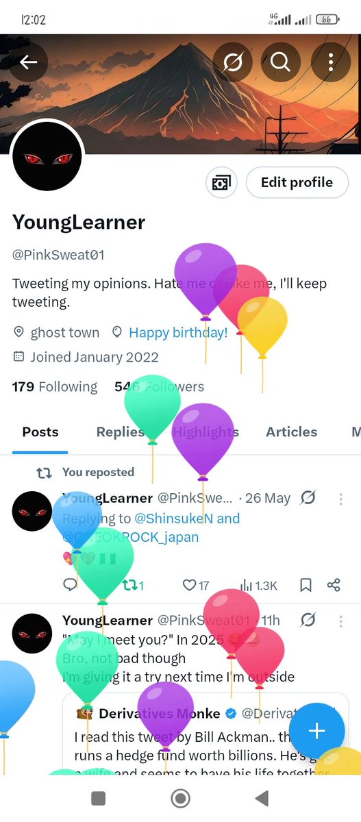It's my birthday 
Drop a ❤️ for me if the algorithm brings this to you 🤗