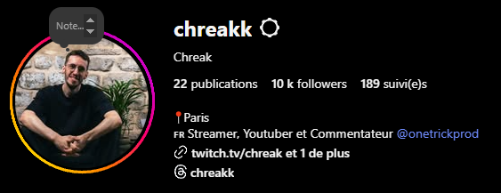 Chreak tweet media