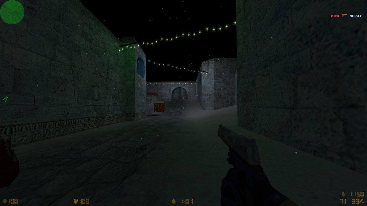 PhonoiGame's tweet image. Found a nostalgic Counter Strike 1.6 X-mass server