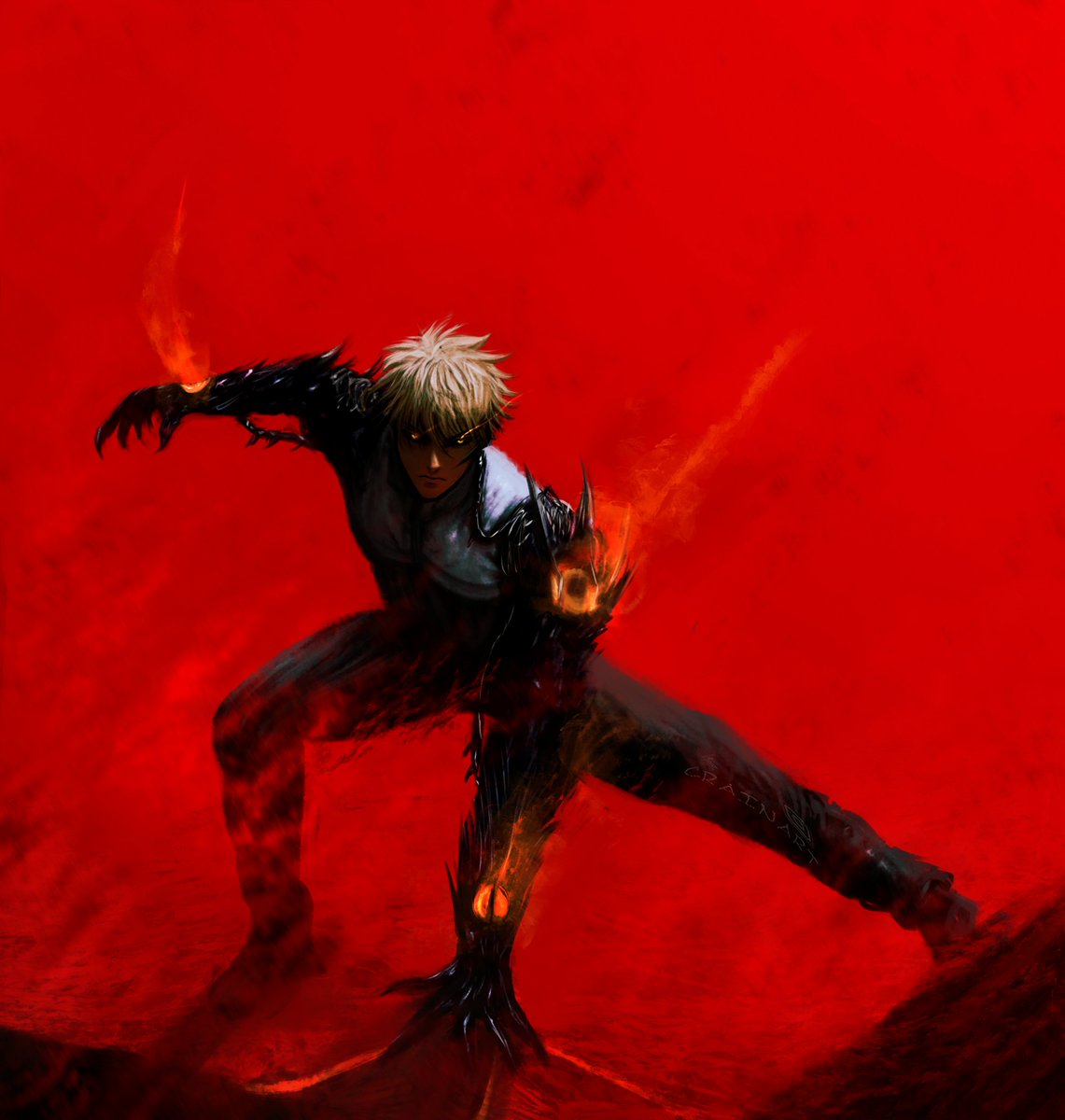 Crain1Art's tweet image. Genos | One-Punch Man