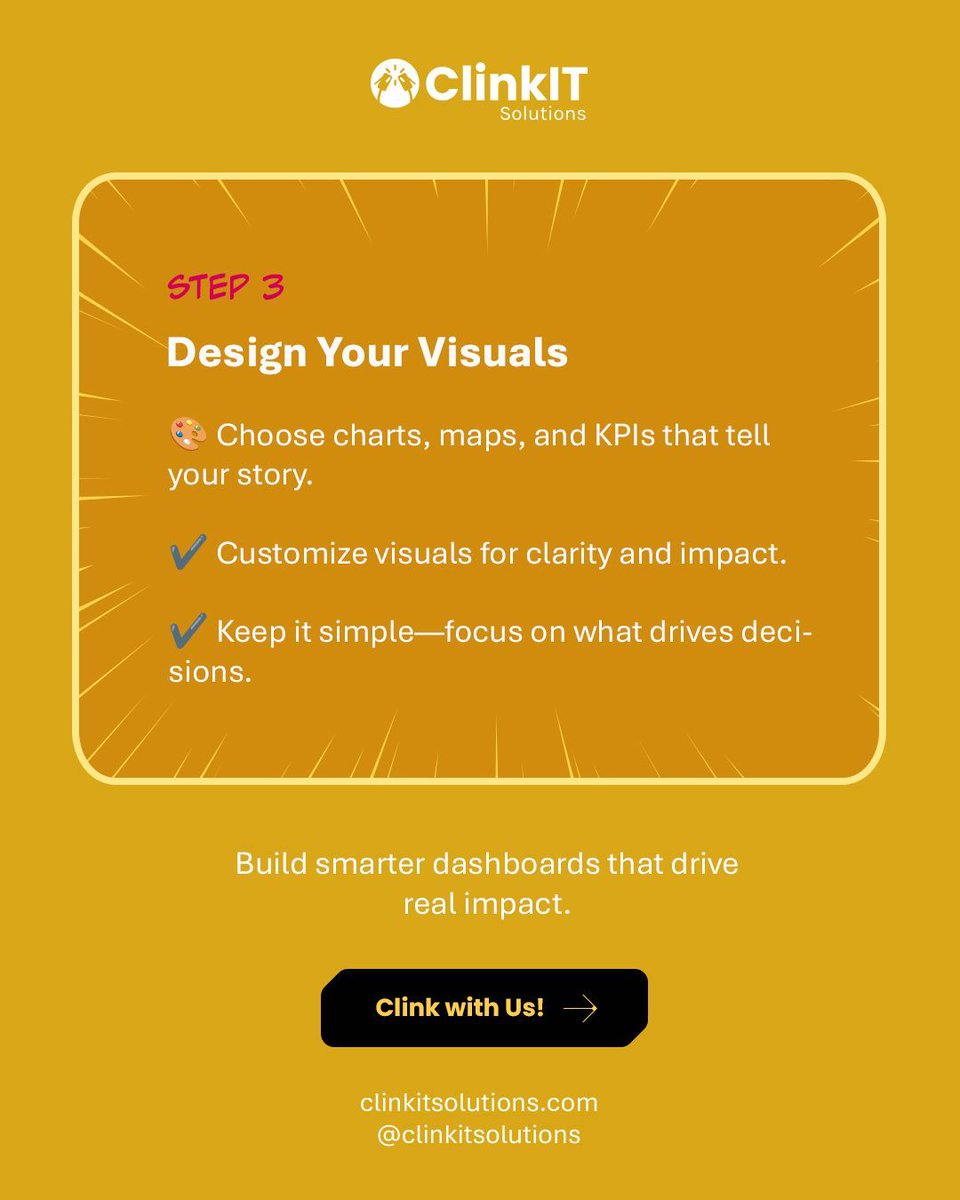 ClinkITph's tweet image. Turning raw data into powerful insights is easier than you think! 💡 Follow our simple steps for building your first Power BI Dashboard: Connect ➡️ Model ➡️ Design.

Build smarter dashboards that drive real impact. Clink with Us! 

#PowerBI #ClinkITSolutions #DataVisualizations