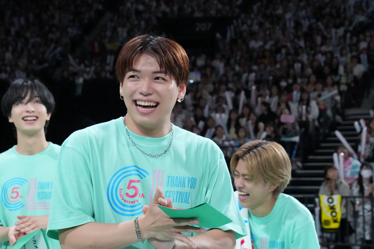 CL5th Anniversary ~ ThankyouFESTIVAL ~ 慎くんの表情可愛いね