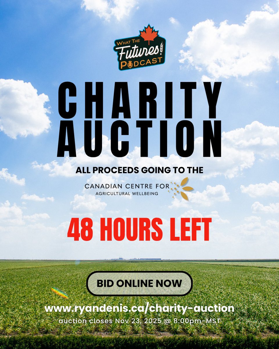 48 hours left to bid in the Online Charity Auction!
This is your FINAL call to score something amazing and help someone who really needs it.

From homemade goodies to crop-marketing support, plus HUGE scores from UPL.   All items donated by industry partners who believe in