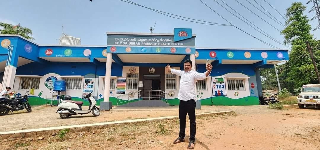 chicagobachi's tweet image. Ganta Srinivasa Rao ఇదిగో మా సెల్ఫీ ఛాలెంజ్ .
ఇవి విశాఖ ఉత్తర నియోజకవర్గంలో మా జగనన్న ప్రభుత్వంలో అభివృద్ధి చేసినవి

#YSJaganMarkGovernance 💐💐
#CMYSJagan #KKraju #selfiechallenge 
#YSRCongressParty