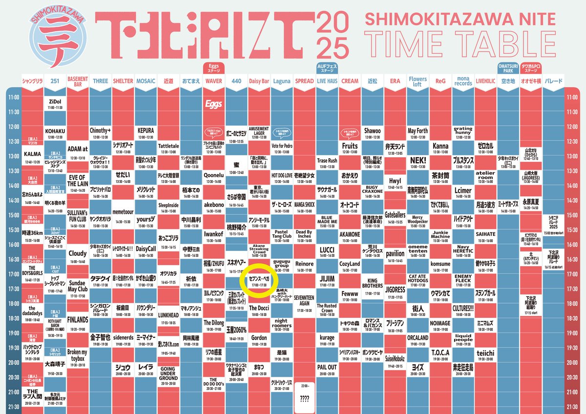 =͟͟͞★LIVE INFORMATION=͟͟͞★

セブンス・ベガ
12/6開催『下北沢にて'25』 出演決定！

Daisy Barにて17:00〜での出演となります。

チケット購入はこちら！
eplus.jp/shimokita-nite…

#下北沢にて #セブンスベガ #7thVega