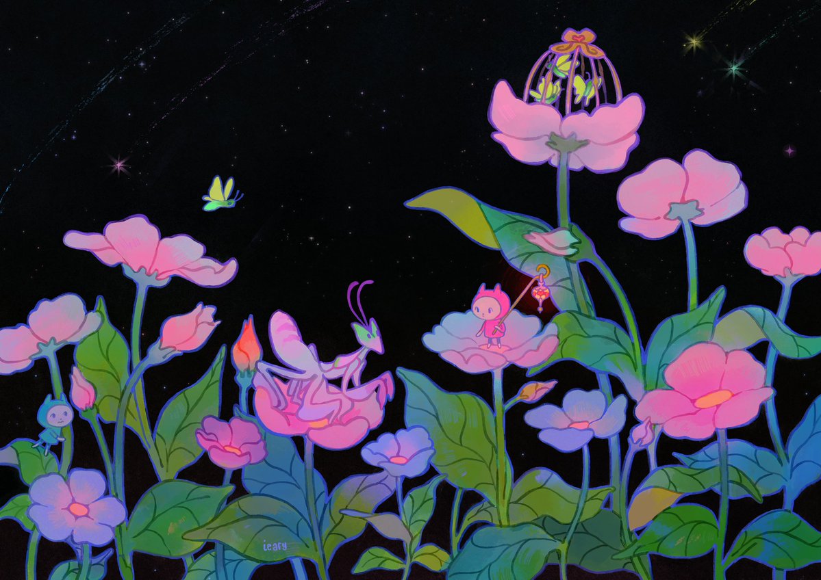 ieafysapien's tweet image. Midnight mantis 🌷