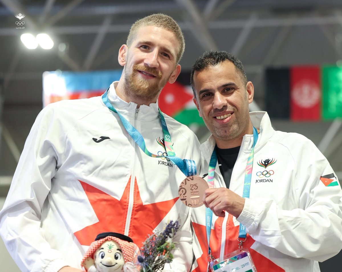 صالح الشرباتي يظفر بميدالية برونزية في منافسات التايكواندو ويرفع حصيلة ميداليات الأردن إلى 11 ميدالية ملونة في دورة ألعاب التضامن الإسلامي السادسة (الرياض 2025).
