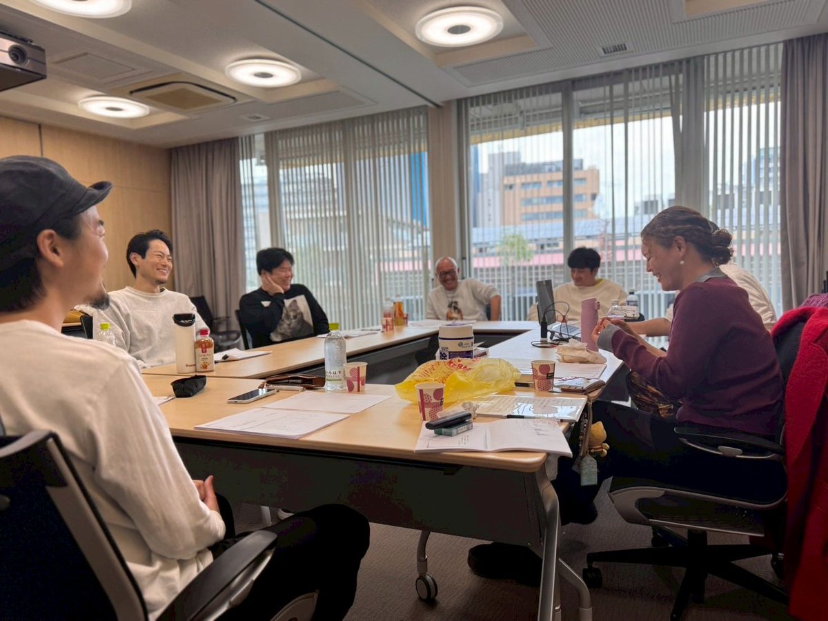 #カワモ倶楽部　
「寺山修司をわがごとのように読んでみる」WS、終了しました😊
2日間にわたりご参加いただいたみなさま、本当にありがとうございました❗️
めちゃくちゃ有意義な時間を過ごせました😭✨✨川面