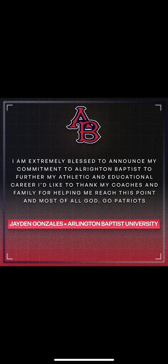 Jayden_vm11's tweet photo. Commited!! #Gopats https://t.co/LW6c6gUOWg