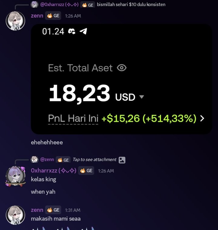 dikit dikit, yang penting konsisten.

Pagi pagi dapet Free kopi 🎯