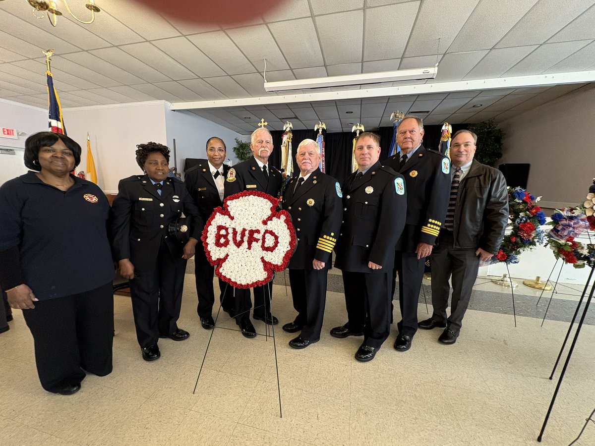 Earlier this week, attended the City of Bowie Veterans Day program, with other members of the <a href="/BowieVFD/">Bowie Volunteer Fire</a>, presenting a wreath along with other City notables. Honoring those past and present … never forget. <a href="/PGVolFRA/">PGCVFRA PIO</a>