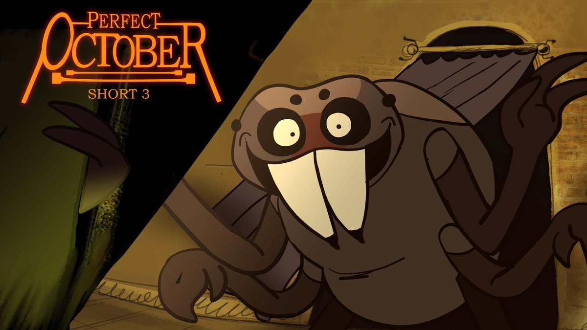 fallenesque's tweet image. Thank you so much to everyone who liked and shared PERFECT CASTING this #indieanimationday ! 

Can't wait for the film? Check out a collection of Halloween shorts we made last month called PERFECT OCTOBER! 🕷️🕸️🎃 youtube.com/playlist?list=…