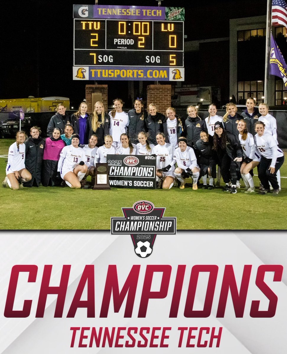 EvaBaker07's tweet photo. Tennessee Tech freshman year stats:
✅ OVC Conference Champs
✅OVC Tournament Champs
✅ AQ NCAA Tournament 
✅ OVC All-Newcomer Team 
✅ 712 Minutes Played
✅ 22 Game Appearances 
Proud of this team and thankful for our coaching staff! @CoreyBoyd @NCAAWomenSoccer 
@TTUSoccer https://t.co/dJ0hP4yCwj