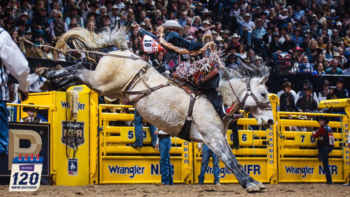 WnfrLivetv's tweet photo. 1️⃣8️⃣ Days... #WranglerNFR #NFRcountdown #WnfrLivetv #NFRLiveFinals #lasvagaslivenfr #NfrRoadmap #NFR #NFR2025 #NFRLasVegas #WeAreProRodeo #WranglerNFR
#prorodeo #rodeo #prca
#prcaprorodeo #LasVegasNFR
#TGINFR #nfrfashion
Lefty Holman wore #18 at the Wrangler NFR last year. https://t.co/rCGDrRzWDr