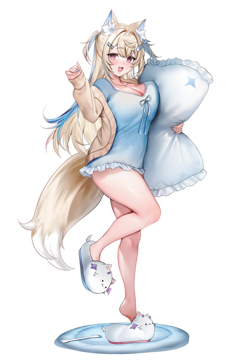 Maru_ccy's tweet image. 🩵🩷🐾