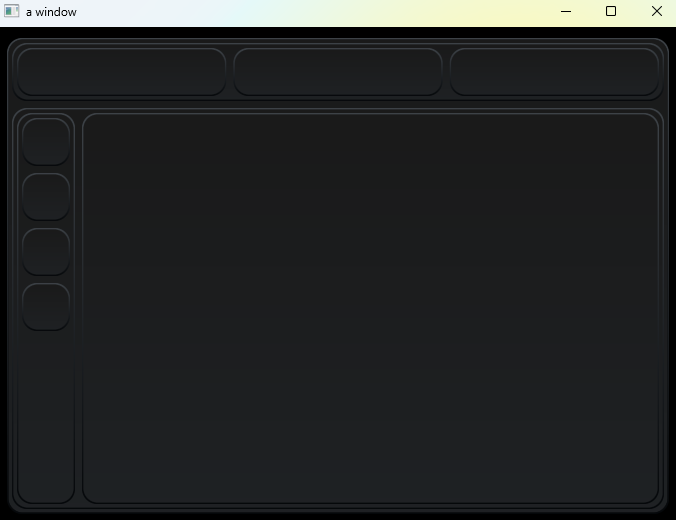 AzagayaVj's tweet image. Trying to do custom #UI in #C and #opengl. 
Using #rgfw to keep it simple and lightweight.

#indiedev #gamedev