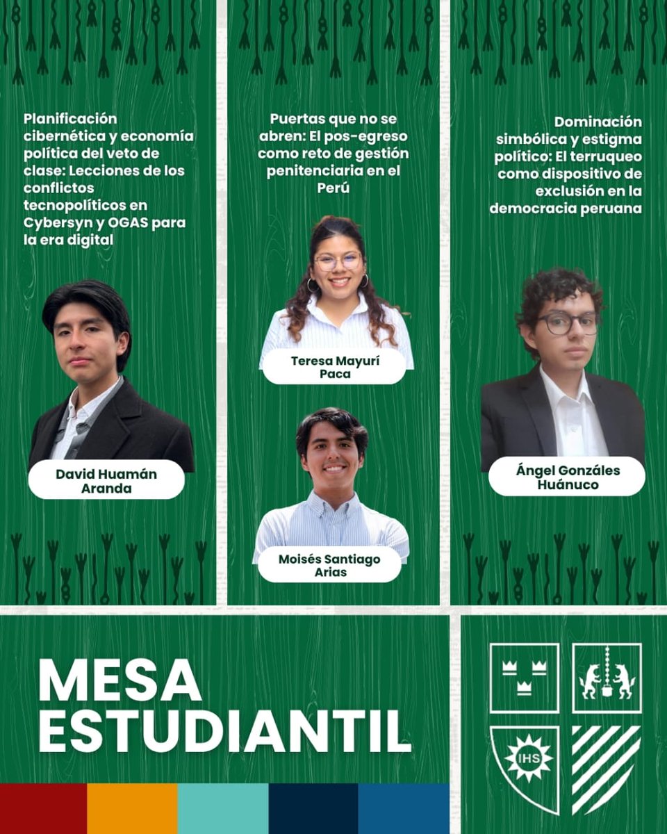 macrocoloquio's tweet photo. ¡Ya está aquí el X Macrocoloquio en la UARM! 💚🔥

Acércate este jueves 20 de noviembre a las 2pm al auditorio Jeffrey Klaiber de la UARM donde conversaremos desde la Economía Política y la Sociología Política.📖 🎉
#Macrocoloquio #CienciaPolitica https://t.co/CWxc4fCM9s